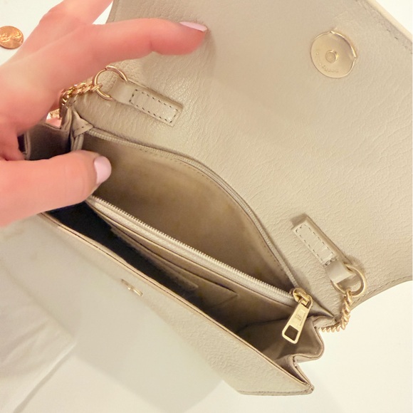 SEE BY CHLOE HANA LEATHER CROSSBODY BEIGE IN COLOR - Picture 10 of 10